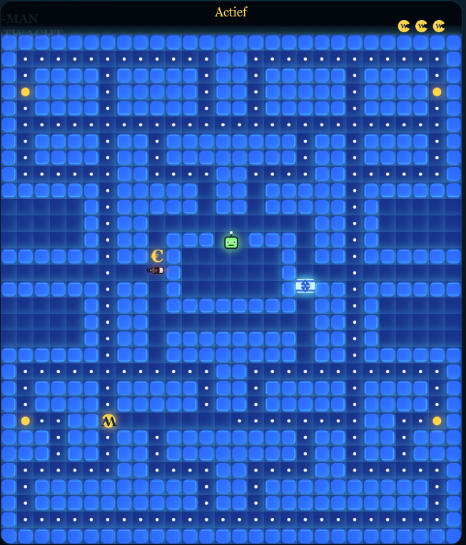 Screenshot van W-Man