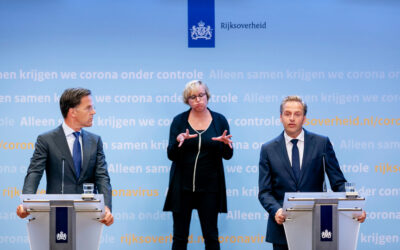 Wie Mark Rutte en Hugo de Jonge (persconferentie) nog serieus neemt is…