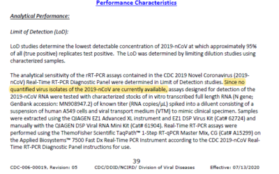 HELP!! Het Amerikaanse RIVM (CDC) kan het “coronavirus” niet vinden.